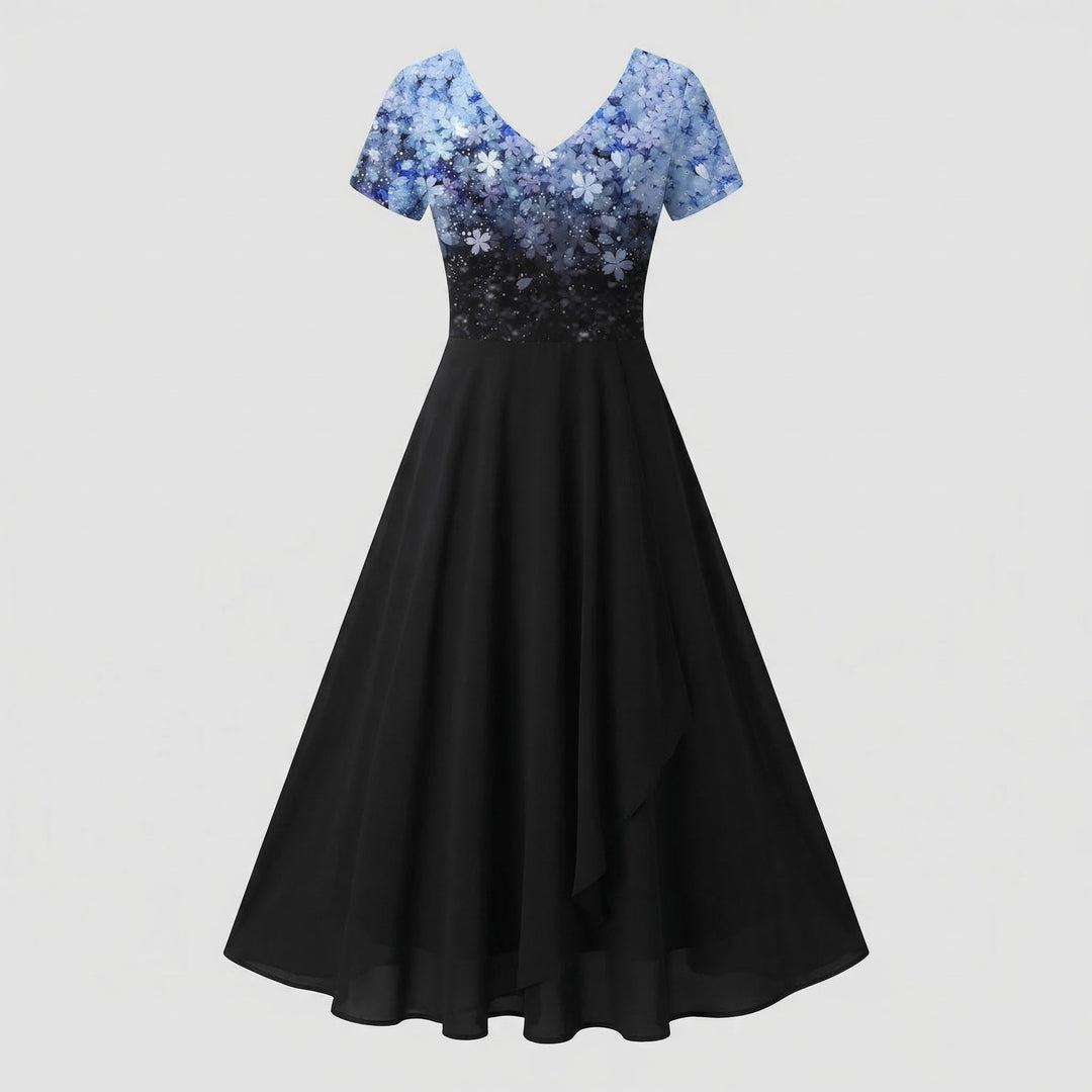 Ladies Evening Dress Long Sequins Tulle