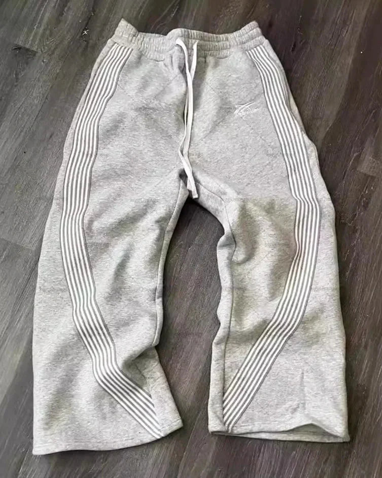 Costabile Soft Striped Jogger Pants - Elena Harper
