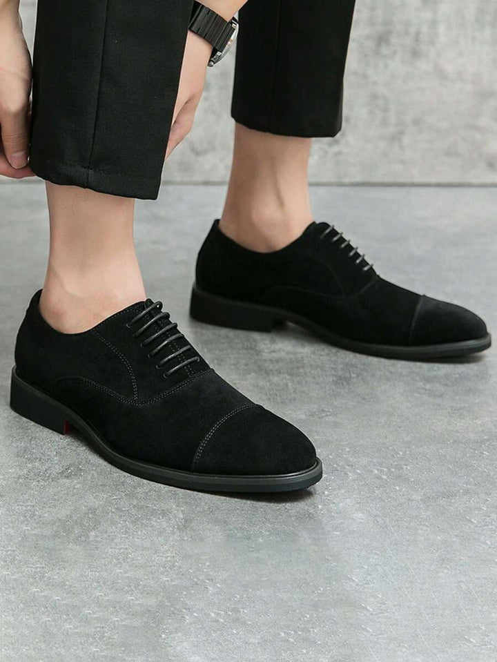 Men's Oxford Shoe with Straight Tip - Elena Harper