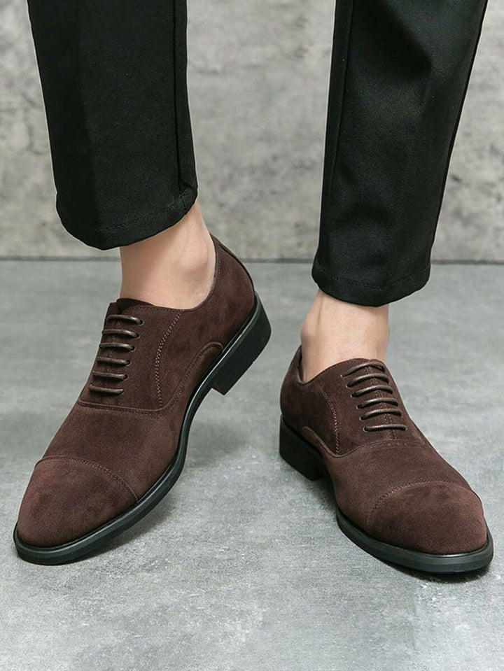 Men's Oxford Shoe with Straight Tip - Elena Harper