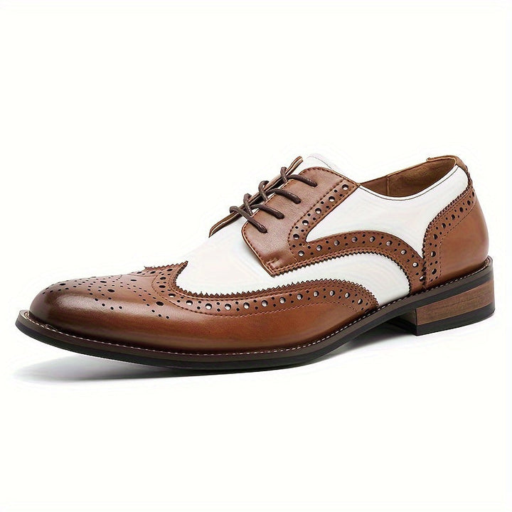 Men's Oxford with Floral Cap
