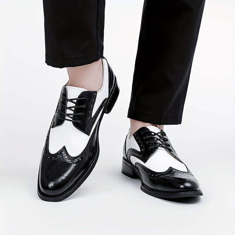 Men's Oxford with Floral Cap