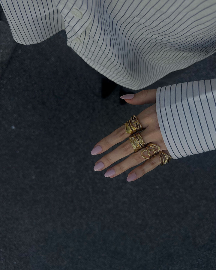 Melianora 18K Gold Ring, view 6 - Elena Harper