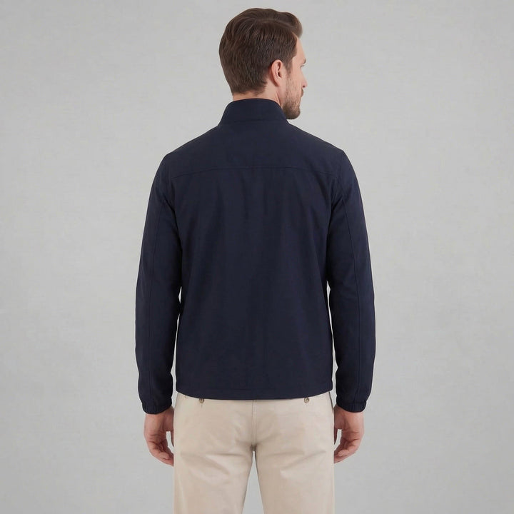 Bomber Jacket with Zipper for Men