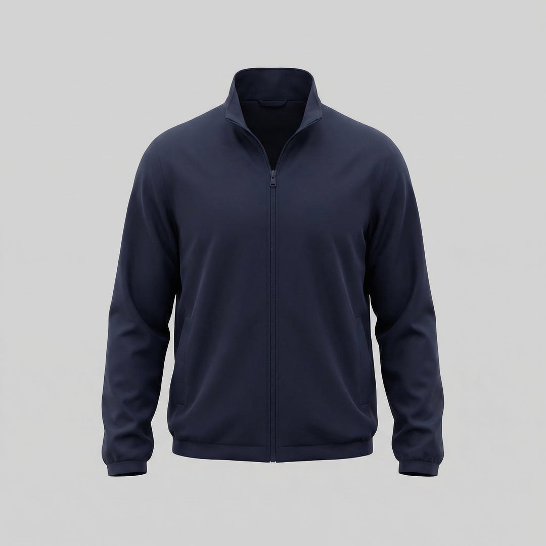 Bomber Jacket with Zipper for Men