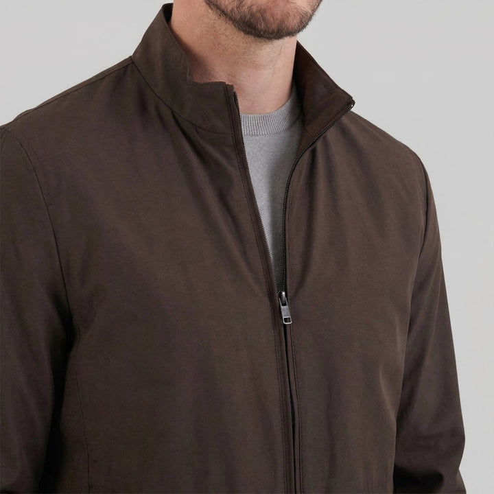 Bomber Jacket with Zipper for Men