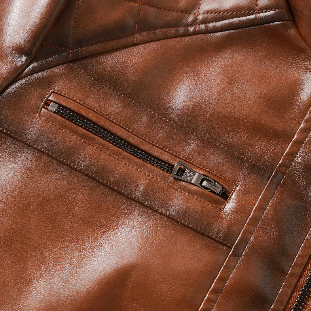 Cruiser Leather Jacket - Elena Harper