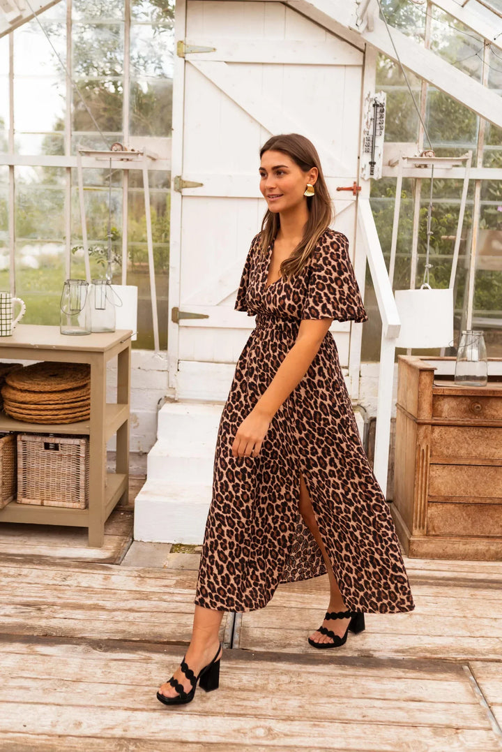 STELLA™ | THE LEOPARD MAXI DRESS