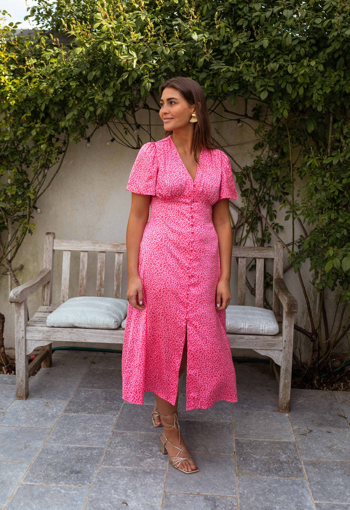Rosanna The Leopard Midi Dress - Elena Harper