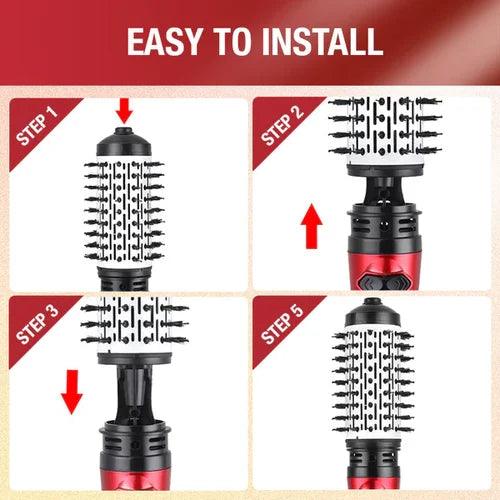 Drehföhn™ Rotating Blow-Dry Brush for Fast Drying