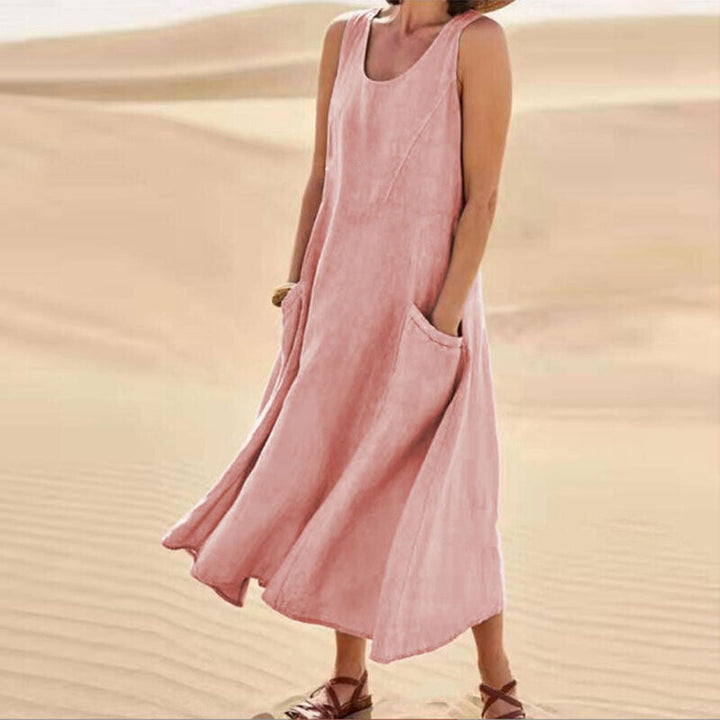Ellie Elegant Dress with Pockets - Elena Harper