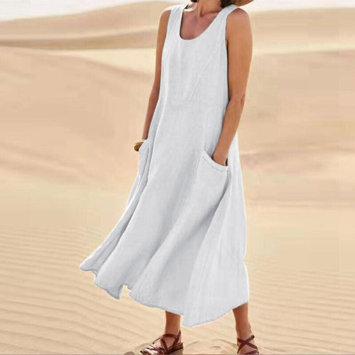 Ellie Elegant Dress with Pockets - Elena Harper