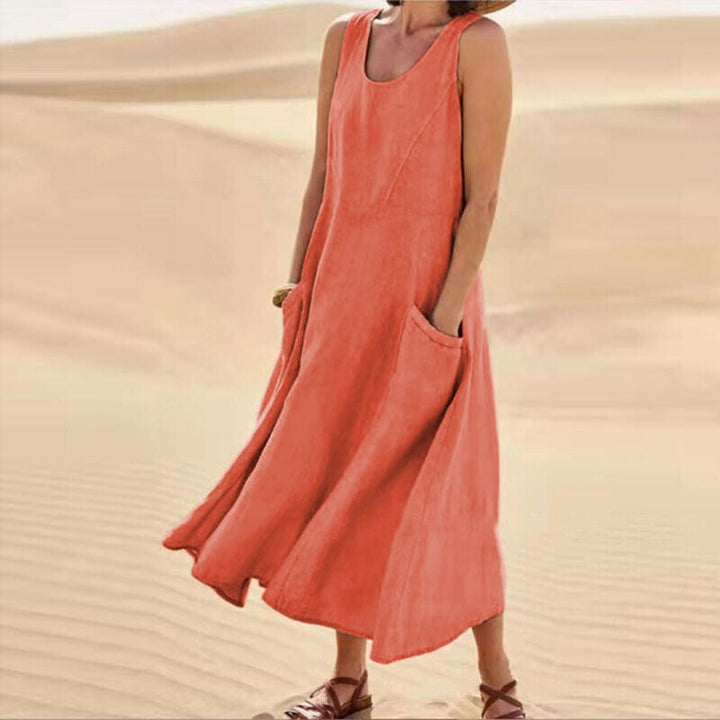Ellie Elegant Dress with Pockets - Elena Harper