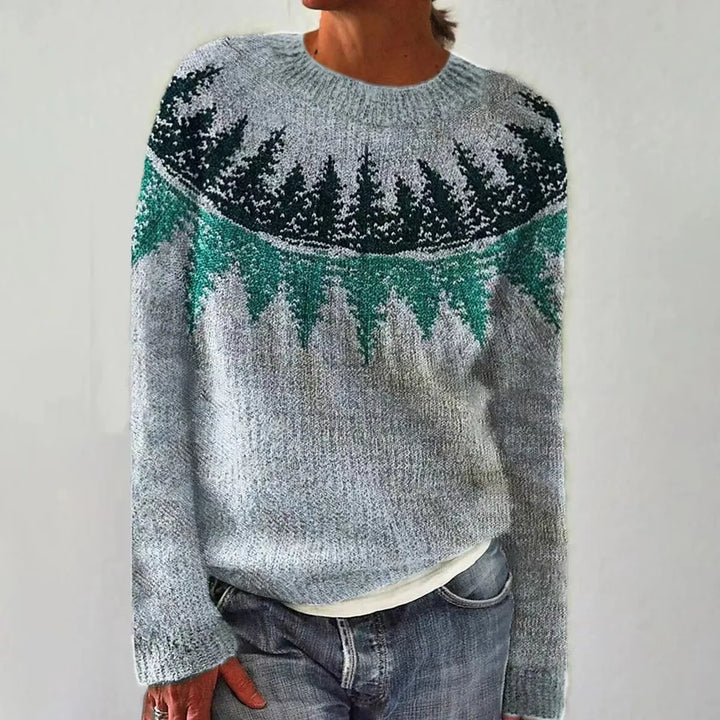 Maureen the Retro Sweater - Elena Harper