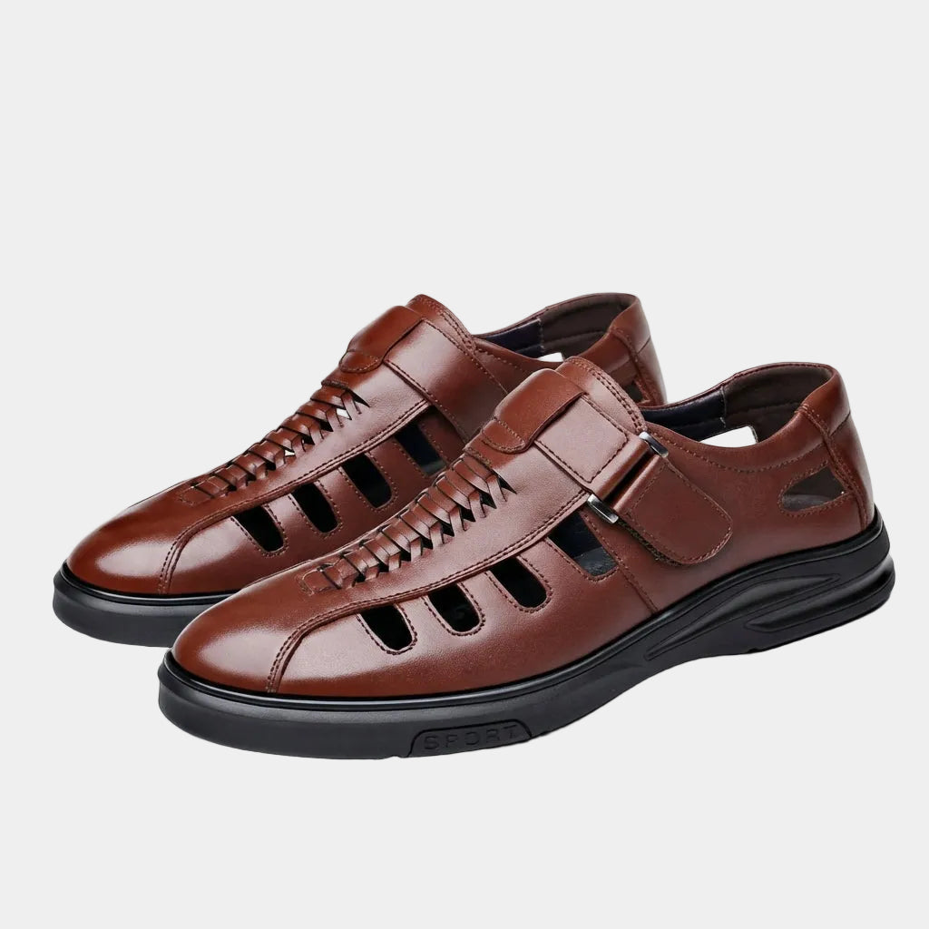 Men's Sandals with Strap - Elena Harper