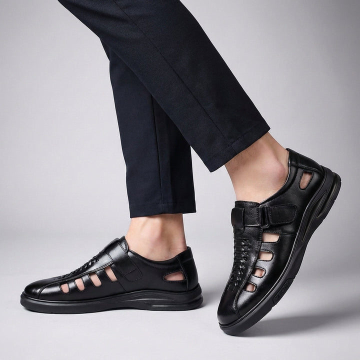 Men's Sandals with Strap - Elena Harper