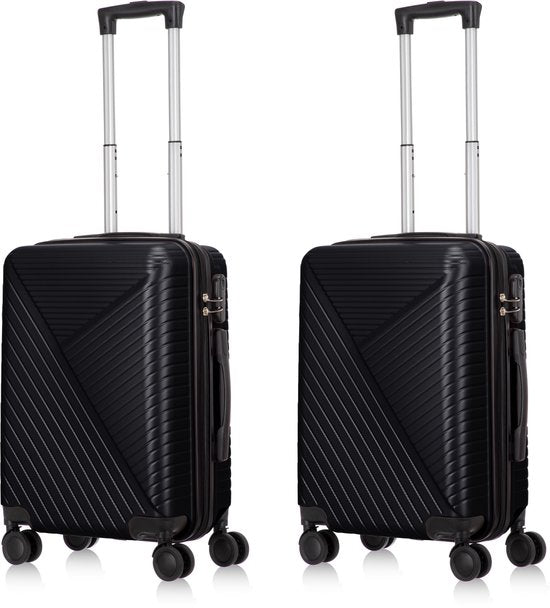 2-Piece Hard Shell Luggage Set with TSA Lock & Spinner Wheels