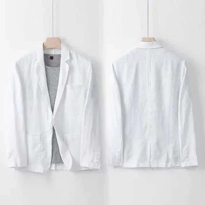 Savelli™ | Elegant Linen Suit