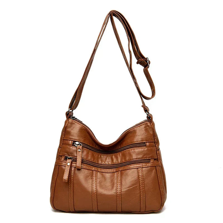 Oriana | Luxury PU Leather Multi-Layer Pocket Bag