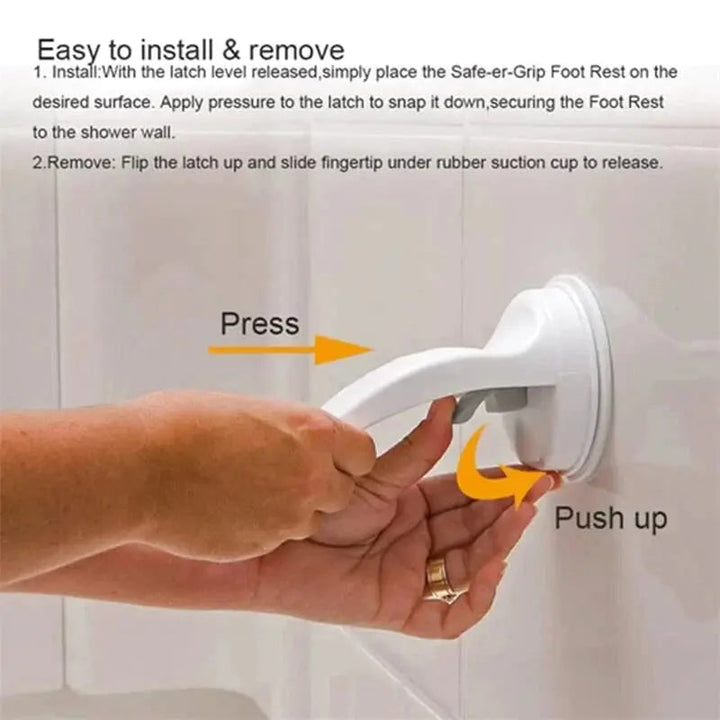 Footrest Shower Shaving Aid for Safe Shaving ShaveStand, view 6 - Elena Harper