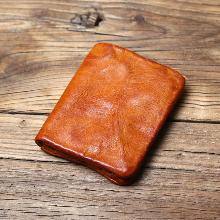 TruePouch Leather Wallet with Zipper, view 3 - Elena Harper