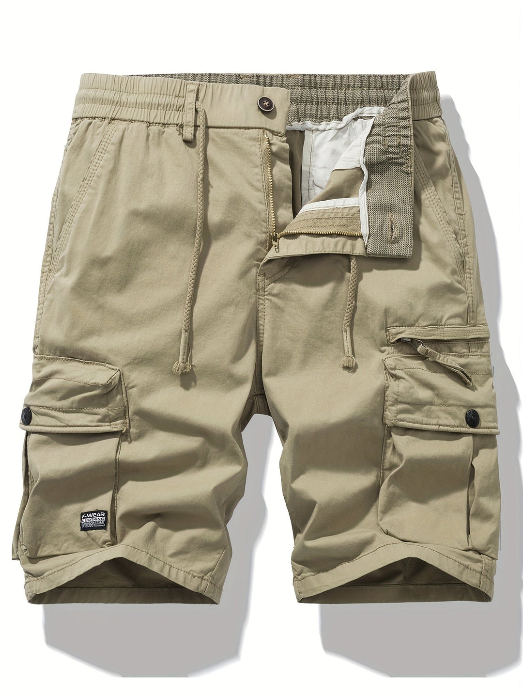 Men's Cargo Shorts with Adjustable Waist