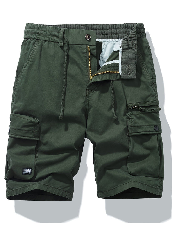 Men's Cargo Shorts with Adjustable Waist
