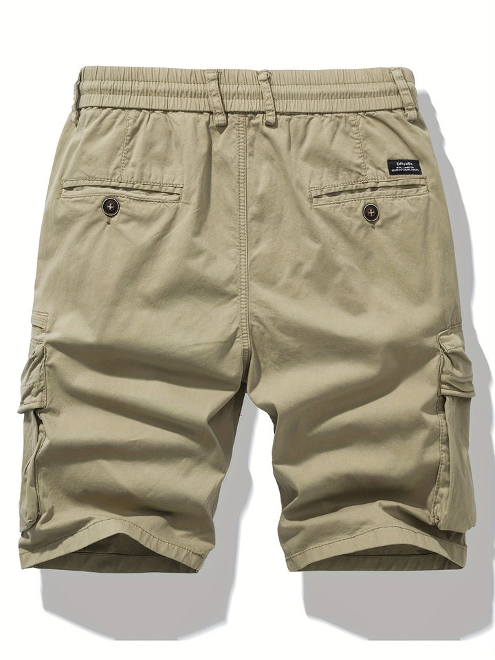 Men's Cargo Shorts with Adjustable Waist