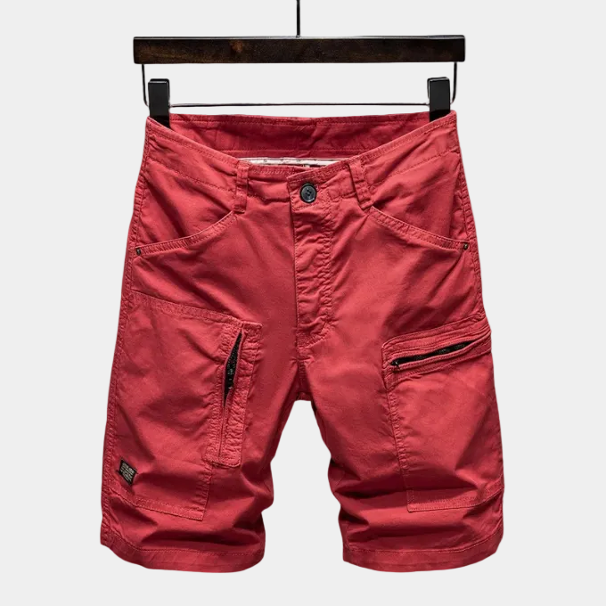 Men's Zip Cargo Shorts