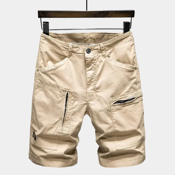 Men's Zip Cargo Shorts