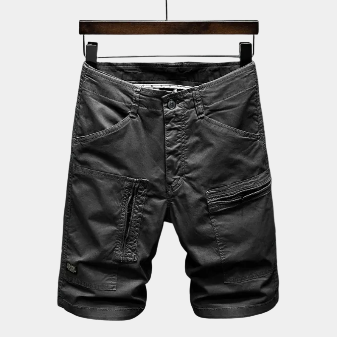Men's Zip Cargo Shorts