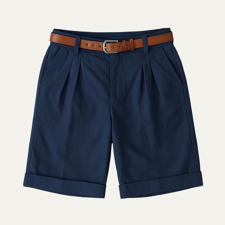 Men's Pleated Shorts