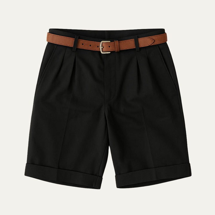 Men's Pleated Shorts