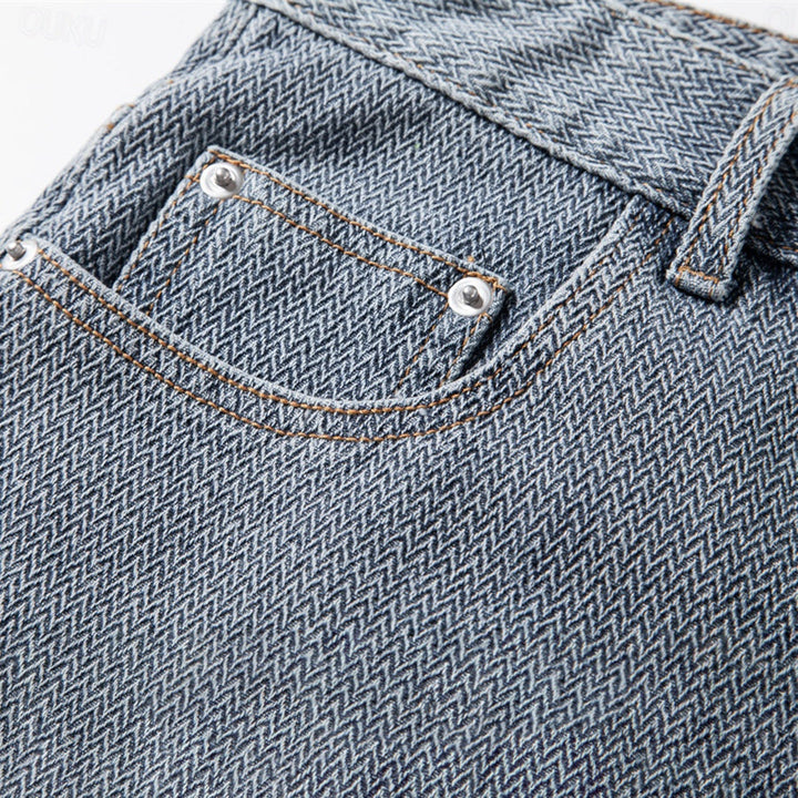 Men's Denim Shorts - Elena Harper