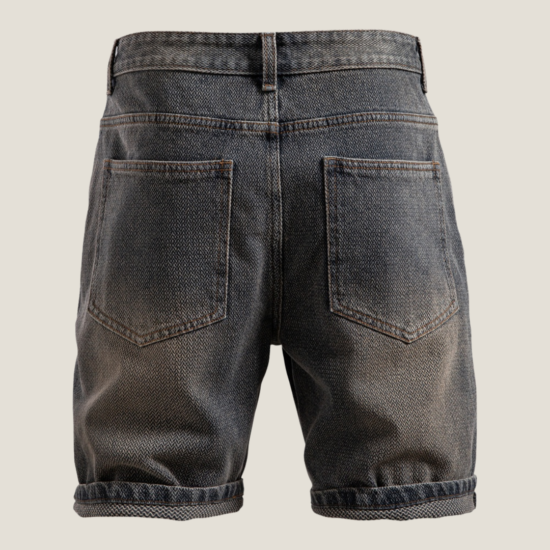 Men's Denim Shorts - Elena Harper