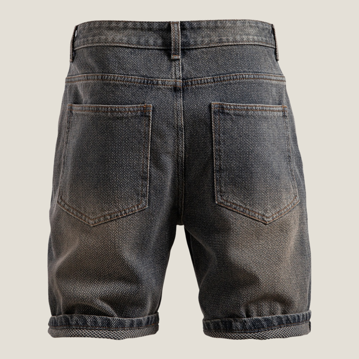 Men's Denim Shorts - Elena Harper
