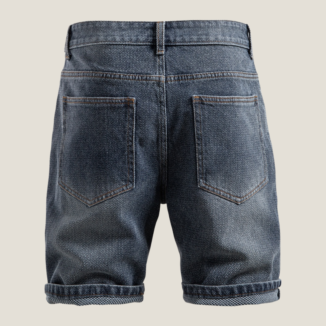 Men's Denim Shorts - Elena Harper