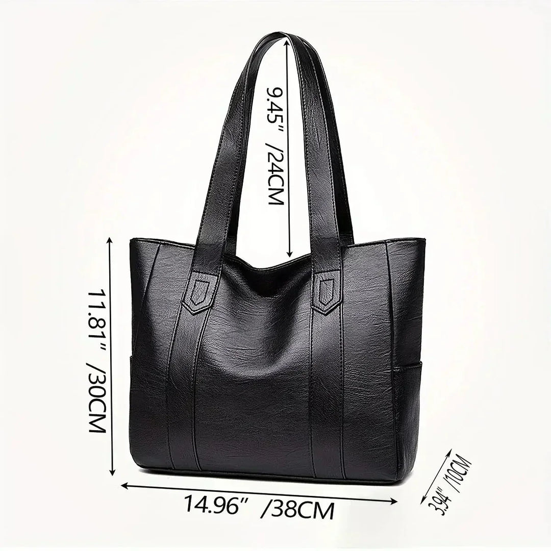 Xanthe | Classic Large Capacity Vegan Tote Bag