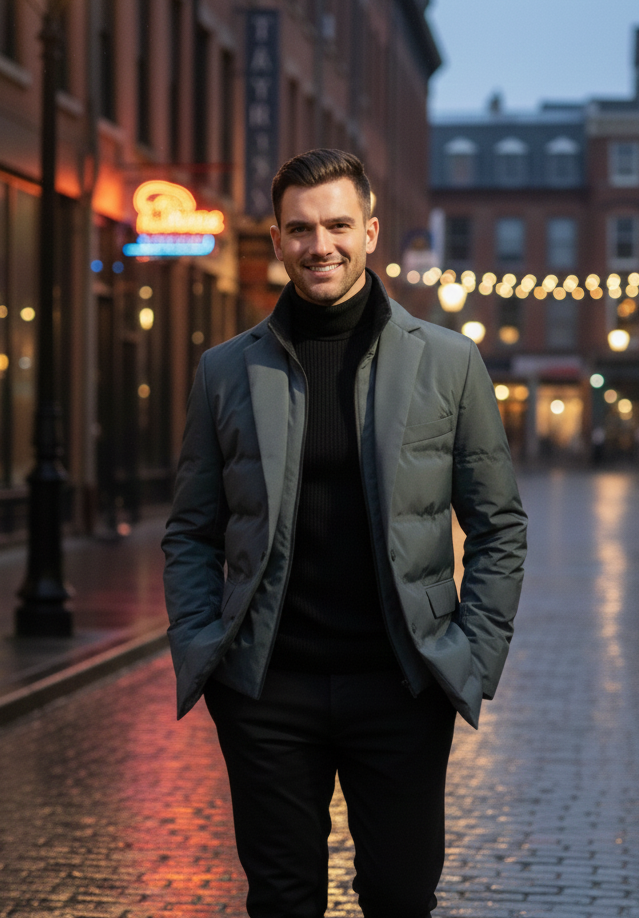 ELENA HARPER™  |  URBAN DOWN JACKET FOR MEN