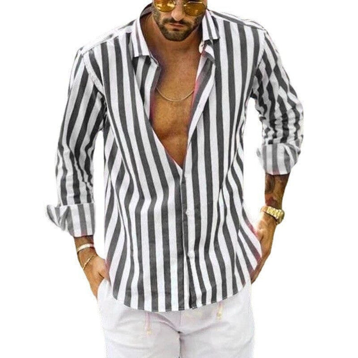 Alain | Striped Shirt for Men