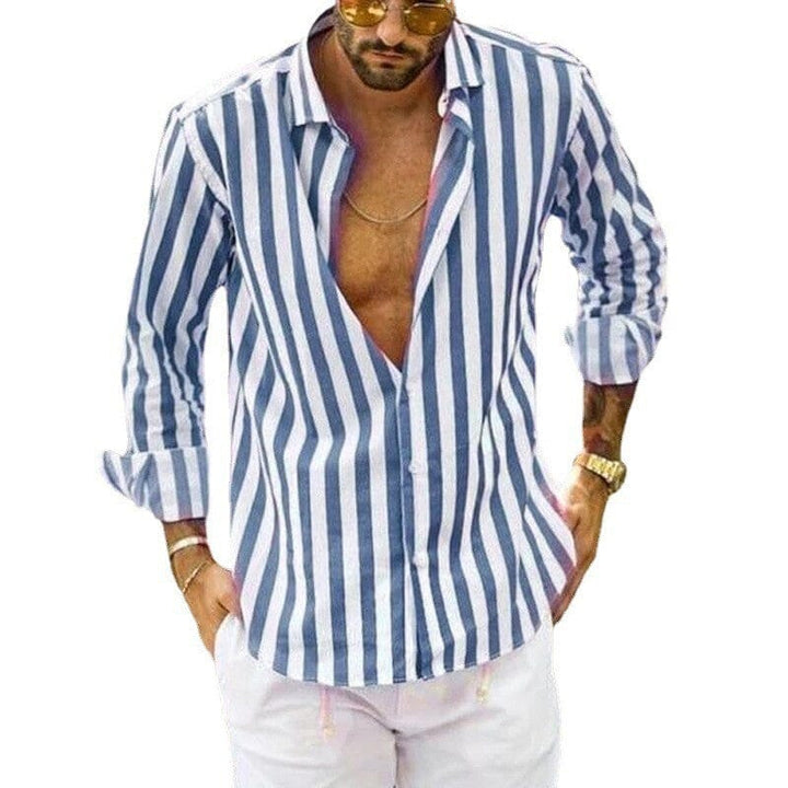 Alain | Striped Shirt for Men