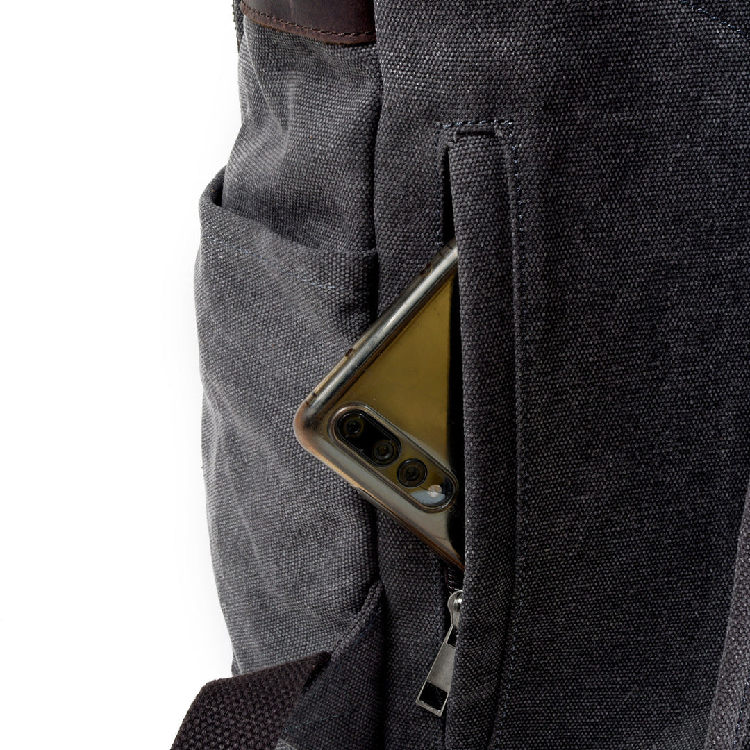 Cotton Canvas Backpack REINE - Elena Harper