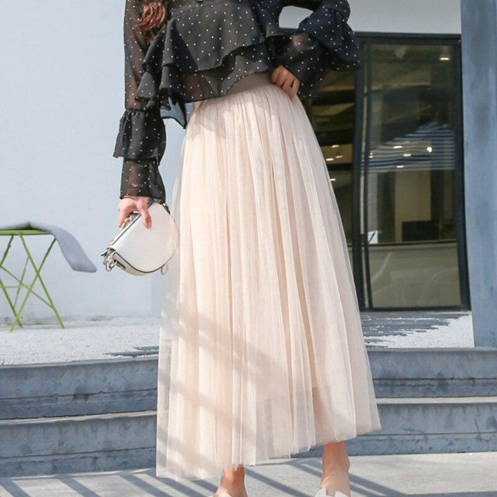 Women's Flowy Maxi Skirt for Elegant Style & Comfort