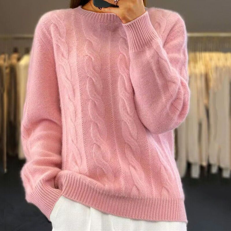 Alvinia™ | Cable Knit Sweater