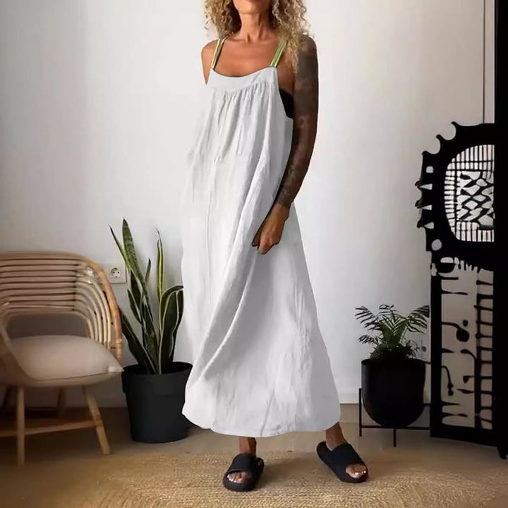 Women's Effortless Flowy Midi Dress for All Seasons