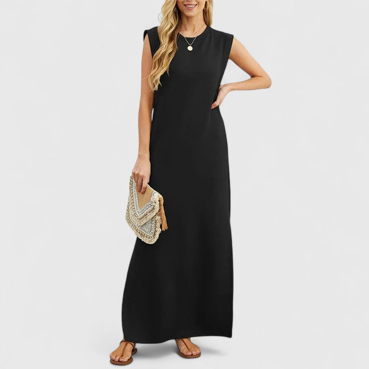 Bela Elegant Sleeveless Maxi Dress - Elena Harper