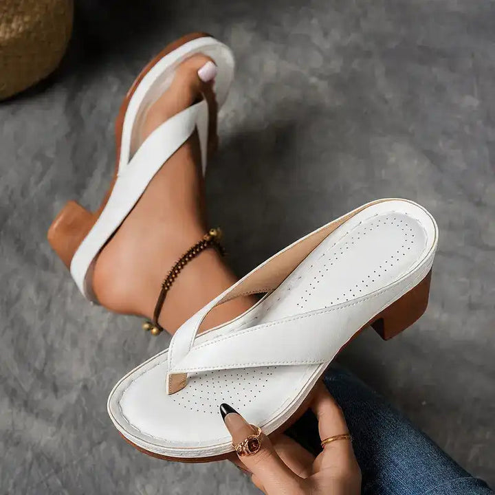 Darlene Effortless Comfort Slide Sandals - Elena Harper