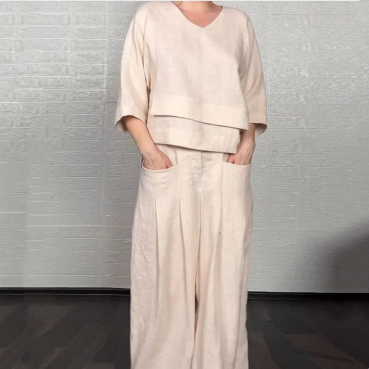 Clara Complete Minimalist Set in Two Pieces - Elena Harper
