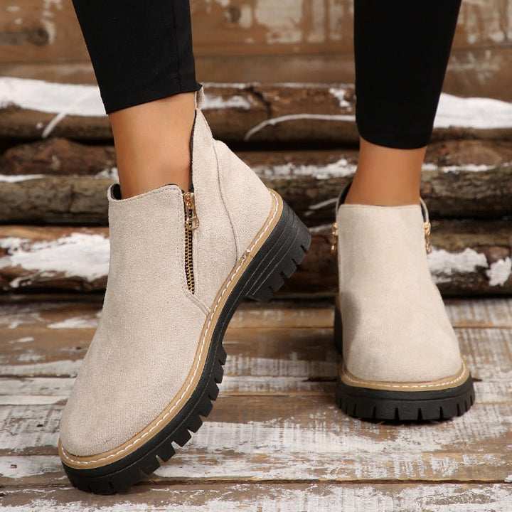 Luxury Women's Ankle Boots – Trendy, Comfortable, and Versatile Style.