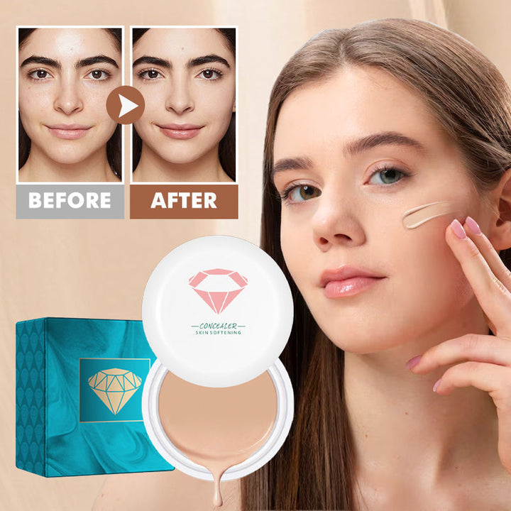 GlowCover™ – Waterproof Full-Coverage Concealer for Flawless Makeup [1 + 1 Free]
